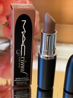 Mac cosmetic Ximal Sleek Satin Lipstick - 838 Stone Full Size 3.5g